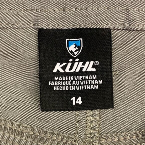 Kuhl Women's Trekr Flat‎ Front 8" Inseam Outdoor Hiking Stretch Shorts Size 14 - Picture 7 of 13